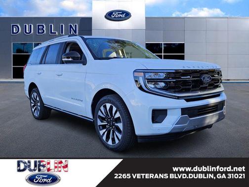 STAR WHITE MET TRI-COAT 2025 Ford Expedition Platinum