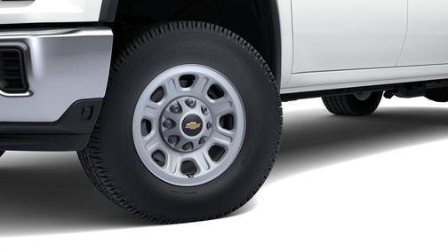 Summit White 2026 Chevrolet Silverado 3500 Crew Cab, Long Bed, WT Dual Rear Wheel, RWD