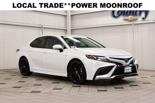 Wind Chill Pearl 2024 Toyota Camry Hybrid SE