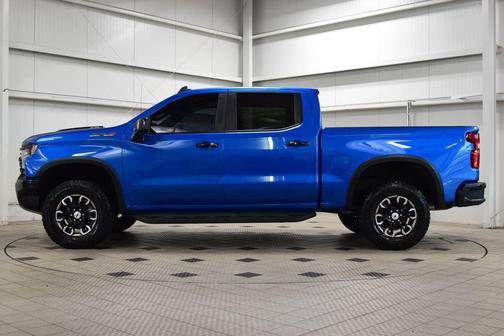 Glacier Blue Metallic 2022 Chevrolet Silverado 1500 ZR2