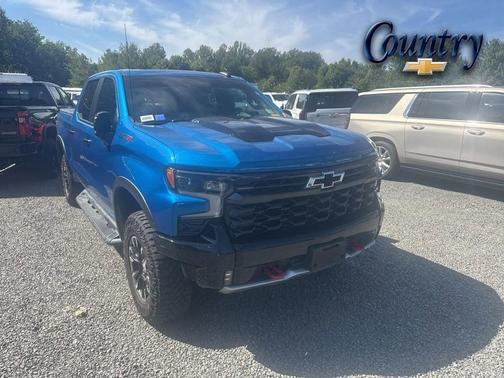 Glacier Blue Metallic 2022 Chevrolet Silverado 1500 ZR2