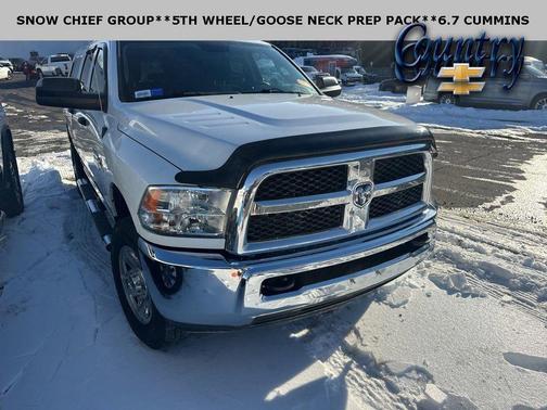 Bright White Clearcoat 2017 RAM 2500 Tradesman Crew Cab 4x4 6'4' Box