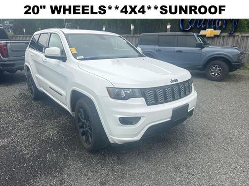 Bright White Clearcoat 2020 Jeep Grand Cherokee Altitude