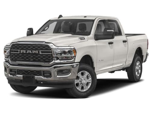 Pearl White 2024 RAM 2500 Laramie Crew Cab 4x4 6'4' Box
