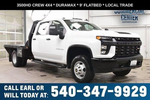 Summit White 2022 Chevrolet Silverado 3500 WT