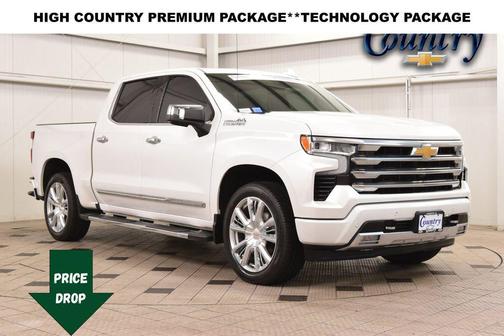 Iridescent Pearl Tricoat 2024 Chevrolet Silverado 1500 High Country