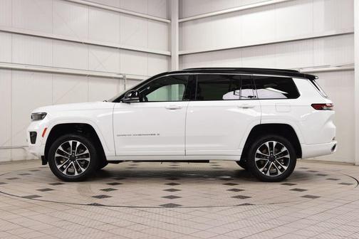 Bright White Clearcoat 2024 Jeep Grand Cherokee L Overland