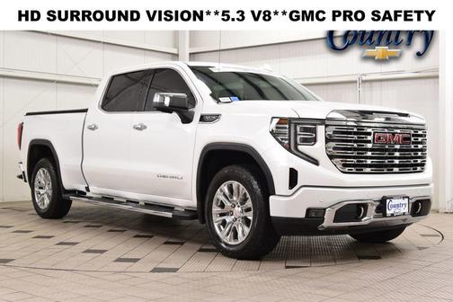 White Frost Tricoat 2023 GMC Sierra 1500 Denali