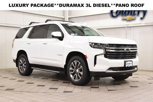 Summit White 2022 Chevrolet Tahoe LT