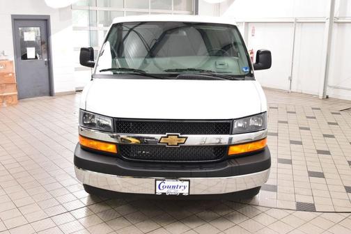 Summit White 2026 Chevrolet Express 3500 3500 Extended Wheelbase, WT, RWD