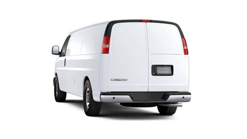 Summit White 2026 Chevrolet Express 3500 3500 Extended Wheelbase, WT, RWD