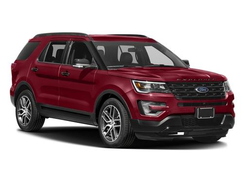 Shadow Black 2017 Ford Explorer sport