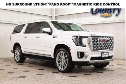 White Frost Tricoat 2024 GMC Yukon XL Denali