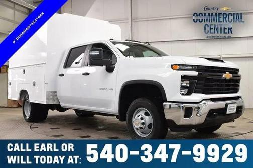 Summit White 2026 Chevrolet Silverado 3500 WT