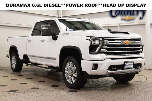 Summit White 2024 Chevrolet Silverado 3500 High Country