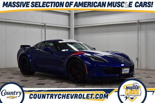 Admiral Blue Metallic 2017 Chevrolet Corvette Grand Sport