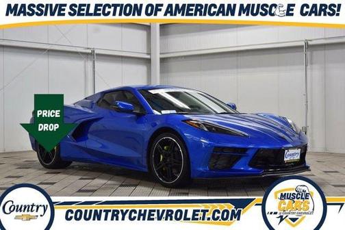 Elkhart Lake Blue Metallic 2023 Chevrolet Corvette Stingray w/3LT