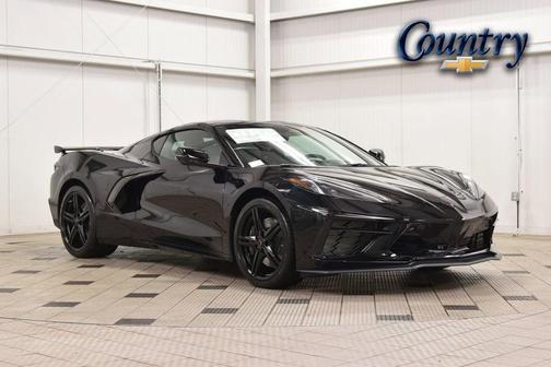 Black 2026 Chevrolet Corvette Stingray w/3LT