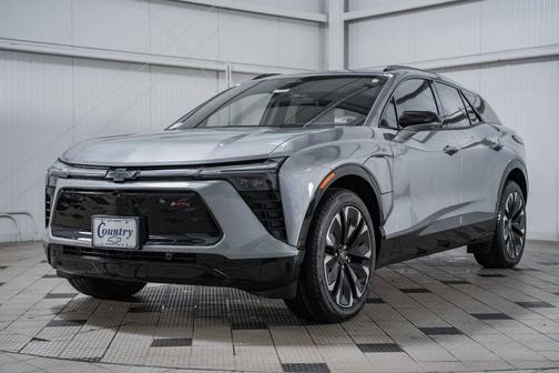Sterling Gray Metallic 2025 Chevrolet Blazer EV RWD RS