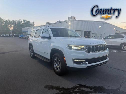 Bright White Clearcoat 2022 Jeep Wagoneer Series I 4x4
