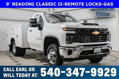 Summit White 2025 Chevrolet Silverado 3500 WT