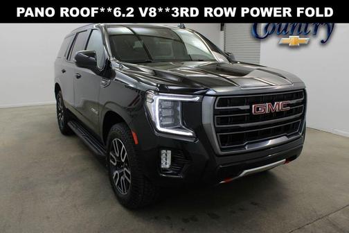 Onyx Black 2024 GMC Yukon 4WD AT4