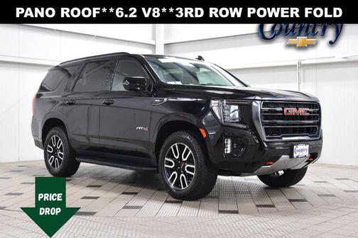 Onyx Black 2024 GMC Yukon 4WD AT4