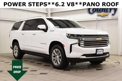 Summit White 2024 Chevrolet Suburban 4WD High Country