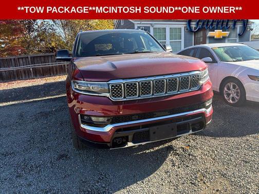 Velvet Red Pearlcoat 2023 Jeep Grand Wagoneer Series III 4x4