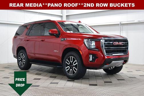 Volcanic Red Tintcoat 2024 GMC Yukon 4WD AT4