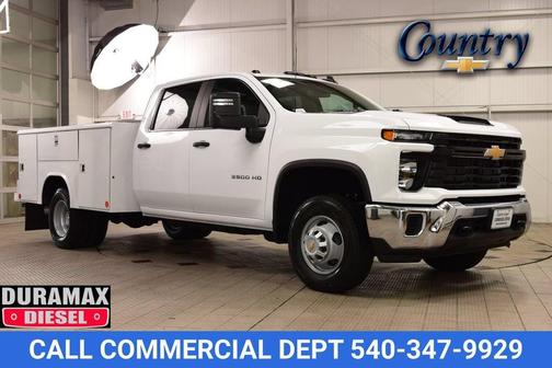 Summit White 2026 Chevrolet Silverado 3500 WT