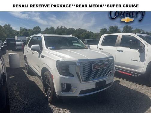 White Frost Tricoat 2024 GMC Yukon Denali