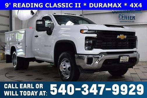 Summit White 2025 Chevrolet Silverado 3500 WT