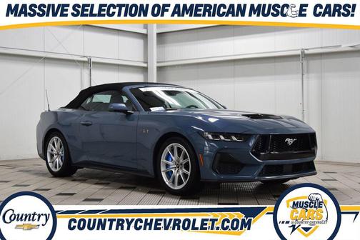 Vapor Blue Metallic 2024 Ford Mustang GT Premium