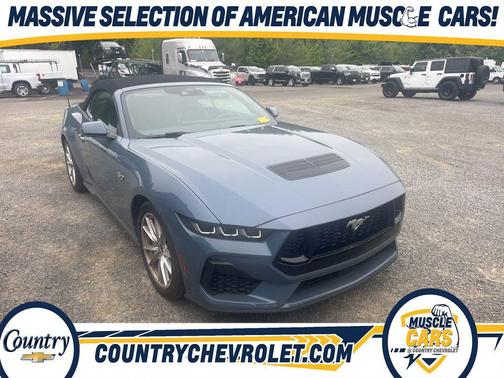 Vapor Blue Metallic 2024 Ford Mustang GT Premium