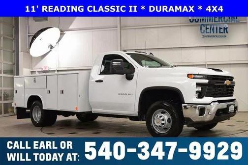 Summit White 2025 Chevrolet Silverado 3500 WT