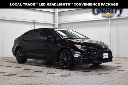 Midnight Black Metallic 2024 Toyota Corolla SE