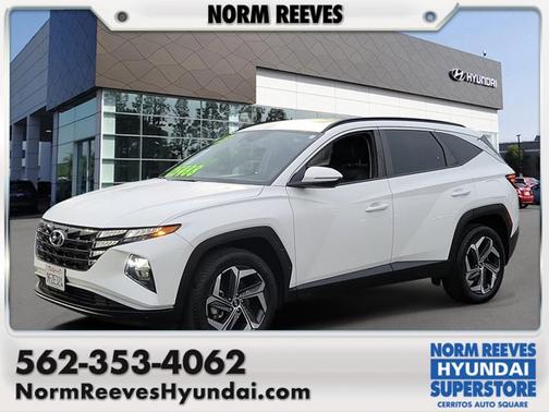 White 2023 Hyundai TUCSON SEL