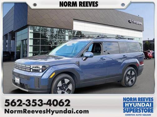 Blue 2026 Hyundai SANTA FE HEV SEL