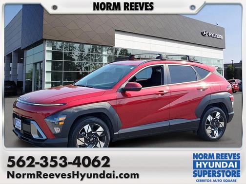 Red 2024 Hyundai KONA SEL