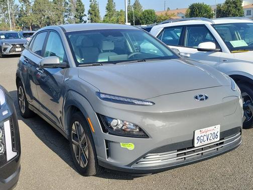 Gray 2023 Hyundai KONA EV SE