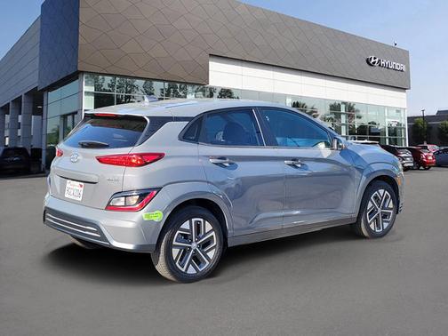 Gray 2023 Hyundai KONA EV SE