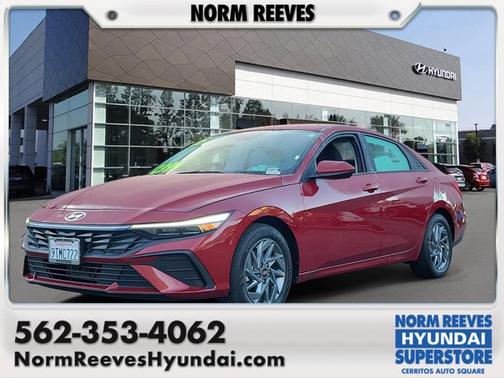 2025 Hyundai ELANTRA HEV Blue