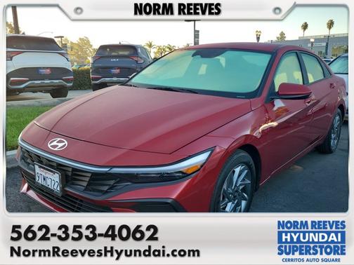 2025 Hyundai ELANTRA HEV Blue