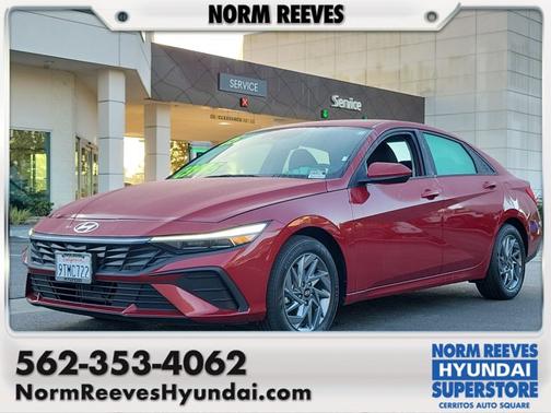 2025 Hyundai ELANTRA HEV Blue