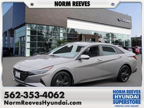 Gray 2023 Hyundai ELANTRA SEL