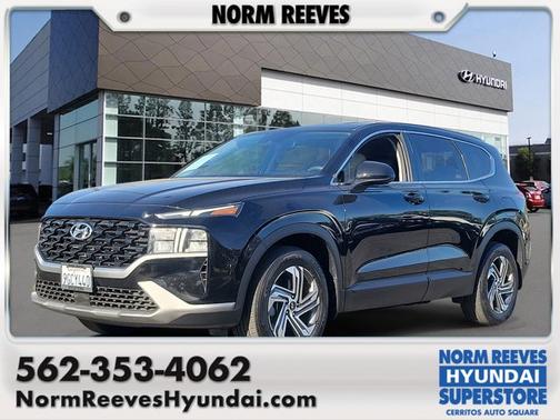 Black 2023 Hyundai SANTA FE SE