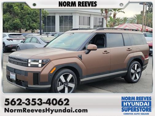 Brown 2025 Hyundai SANTA FE HEV Limited