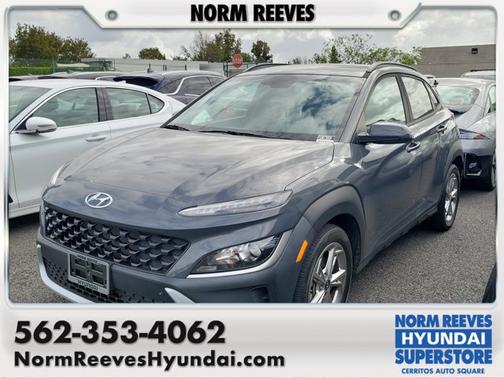 Gray 2023 Hyundai KONA SEL