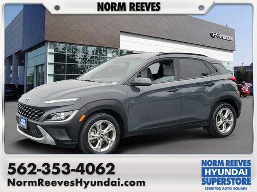 Gray 2023 Hyundai KONA SEL